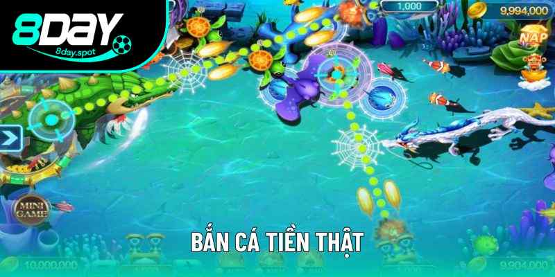 Bắn Cá Tiền Thật - Trải Nghiệm Siêu Sinh Động Trong Bàn 3D