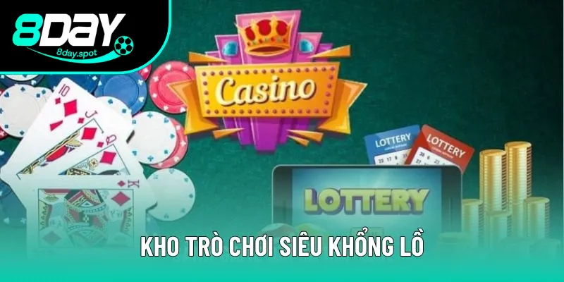 Kho trò chơi khổng lồ mang đến trải nghiệm cá cược đỉnh cao 
