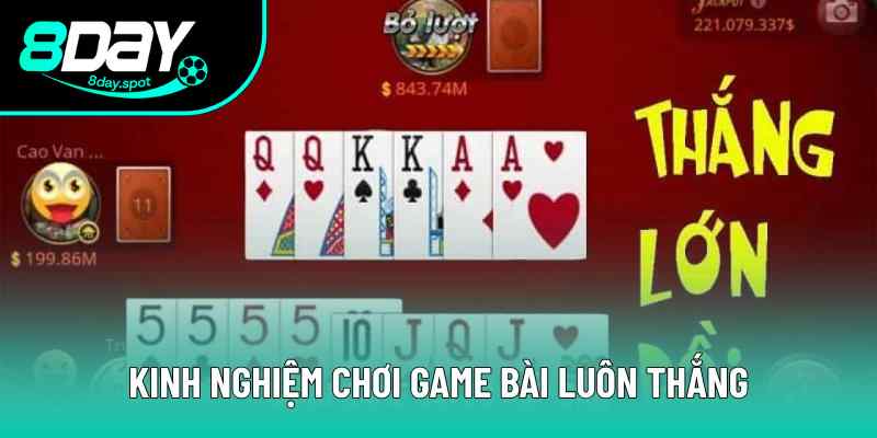 Bài học rút ra từ cao thủ khi chơi bài Bài học rút ra từ cao thủ khi chơi bài