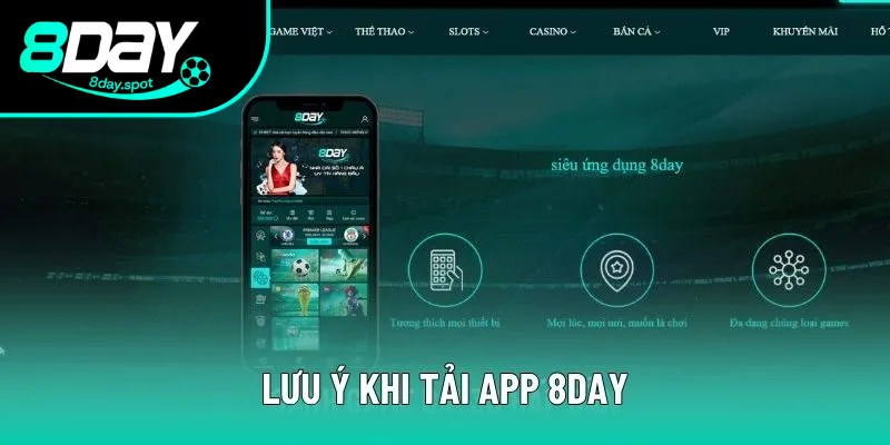 Vài lưu ý đơn giản khi tải app 8DAY về điện thoại Vài lưu ý đơn giản khi tải app 8DAY về điện thoại