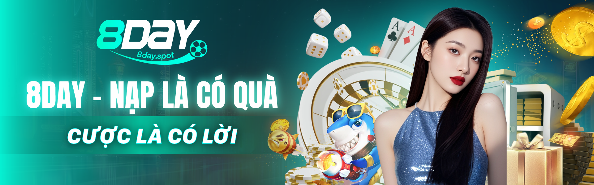 Banner 8Day - Nạp Là Có Quà